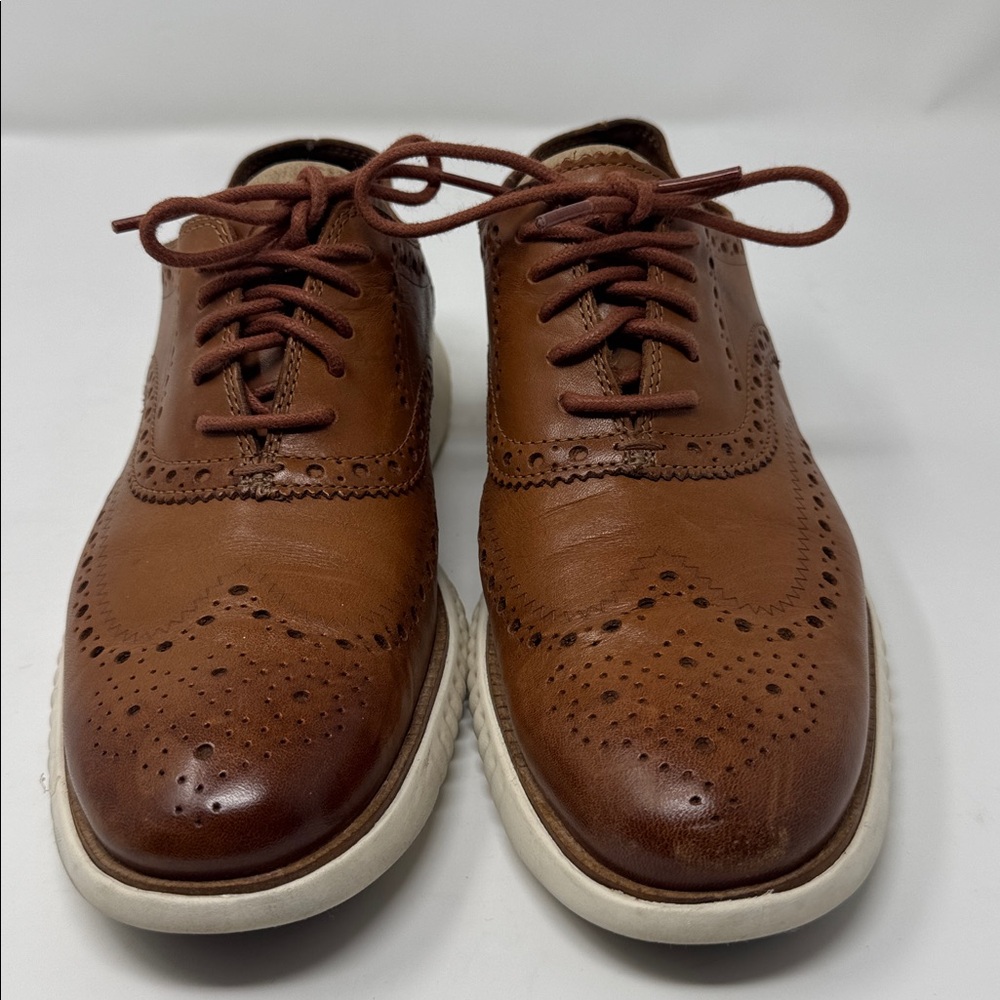 Classic Brown Leather Brogues